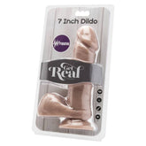 GET REAL - DILDO DE 18 CM CON PERLAS VIBRADORAS DE PIEL